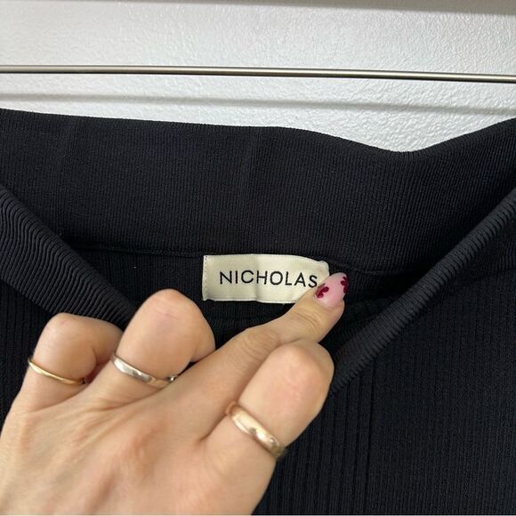 NICHOLAS Mariana Skirt in Black - Picture 5 of 6